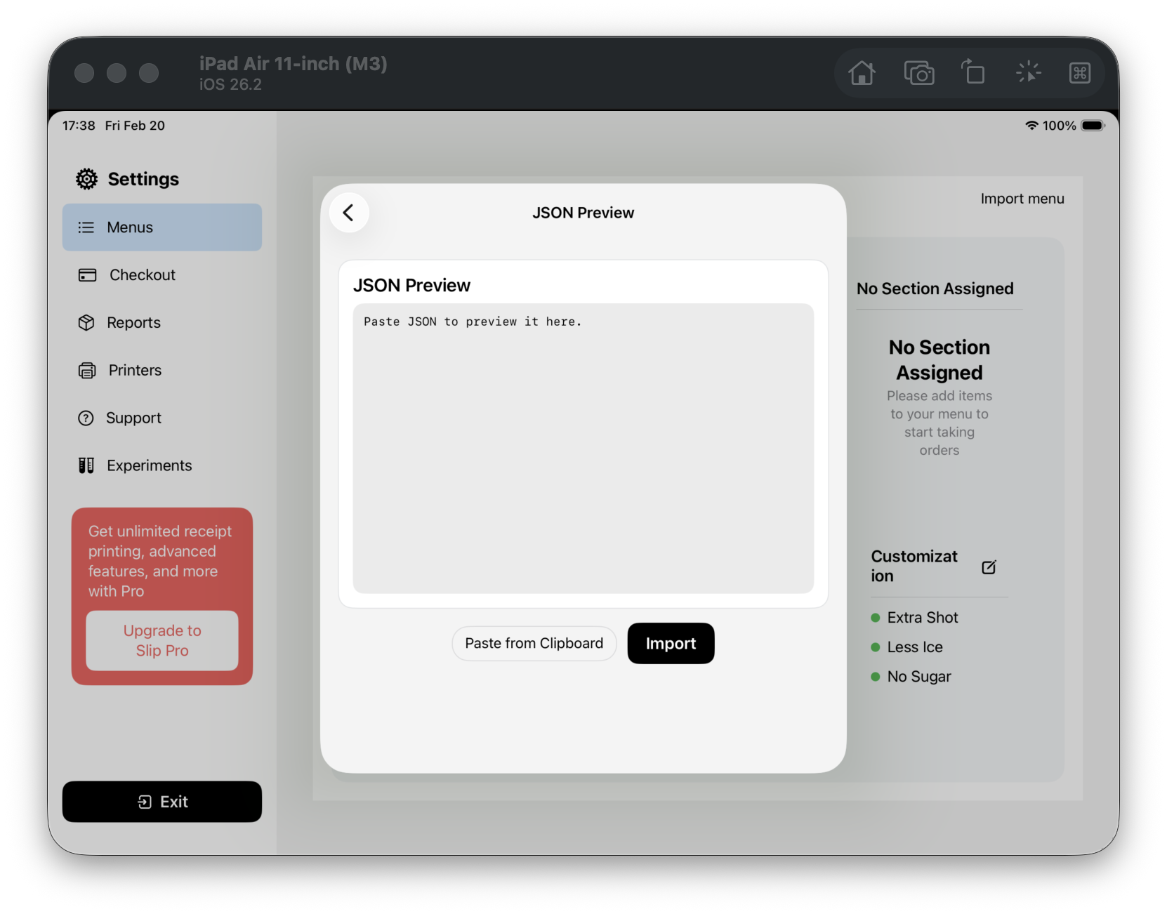 F08 Clipboard preview