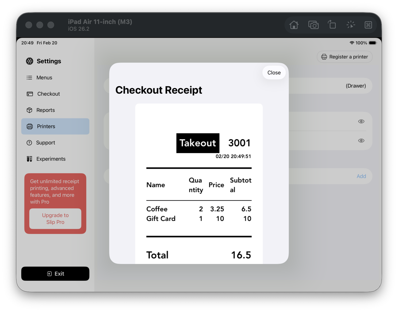 F08 Template preview